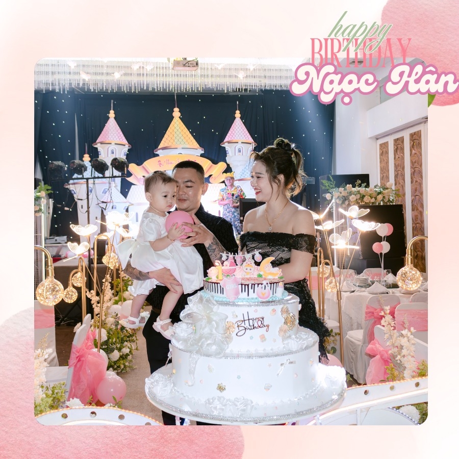 Chúc Mừng Thôi Nôi Bé Ngọc Hân – Tuổi Mới Đầy Yêu Thương