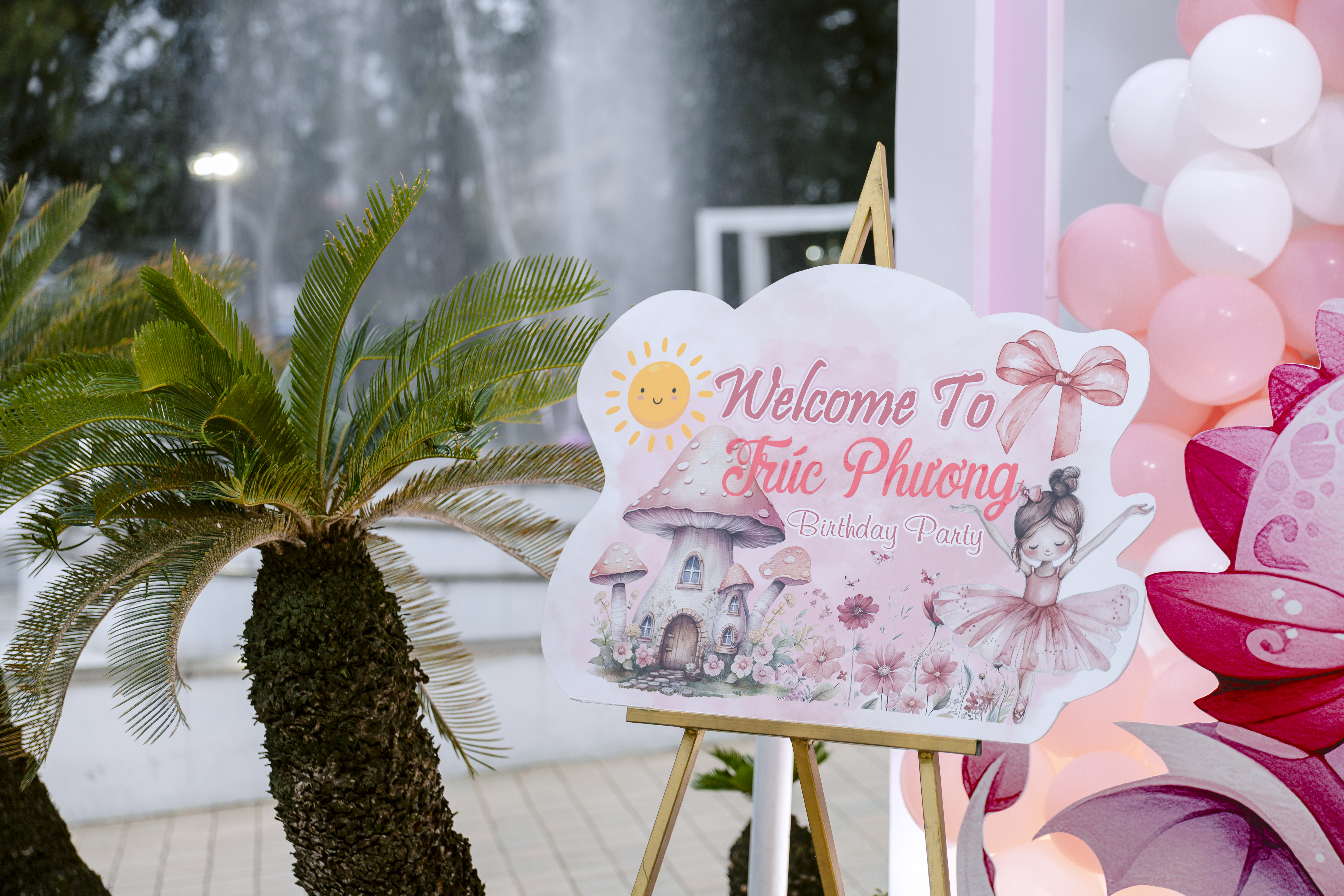 banner ảnh thôi nôi bé vũ trúc phương