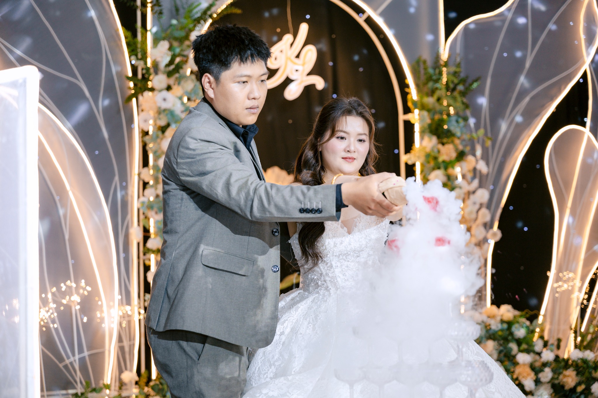 nghi thức rót rượu tình yêu tại sun palace