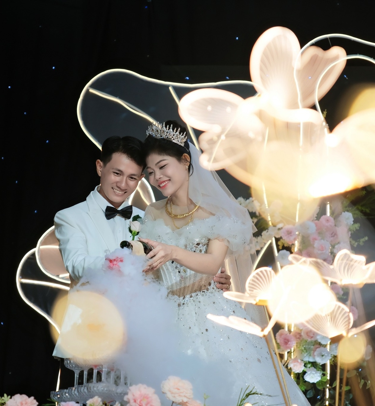 Khoảnh khắc tuyệt đẹp của Gia Bảo và Kim Ngân