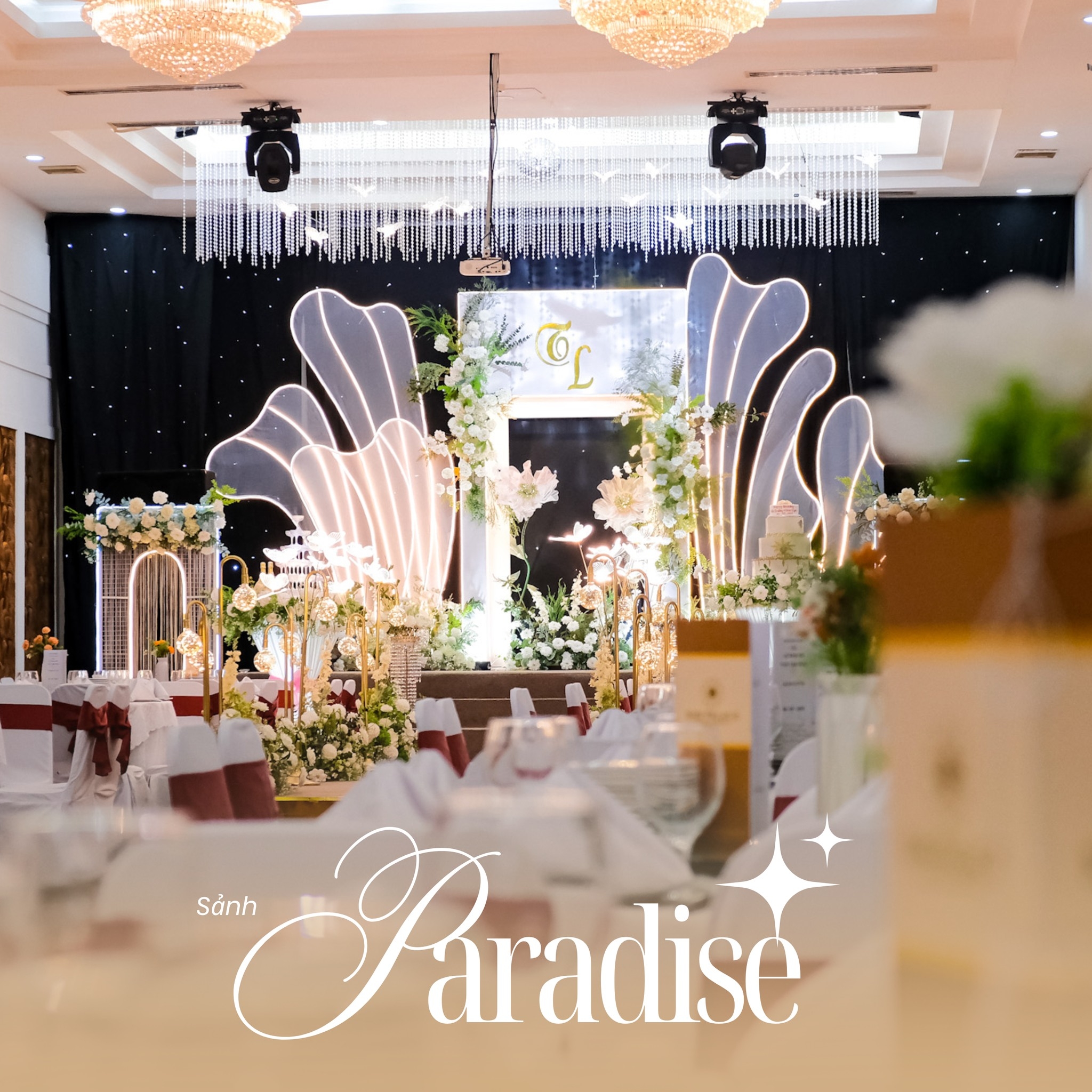 sảnh paradise tại sun palace
