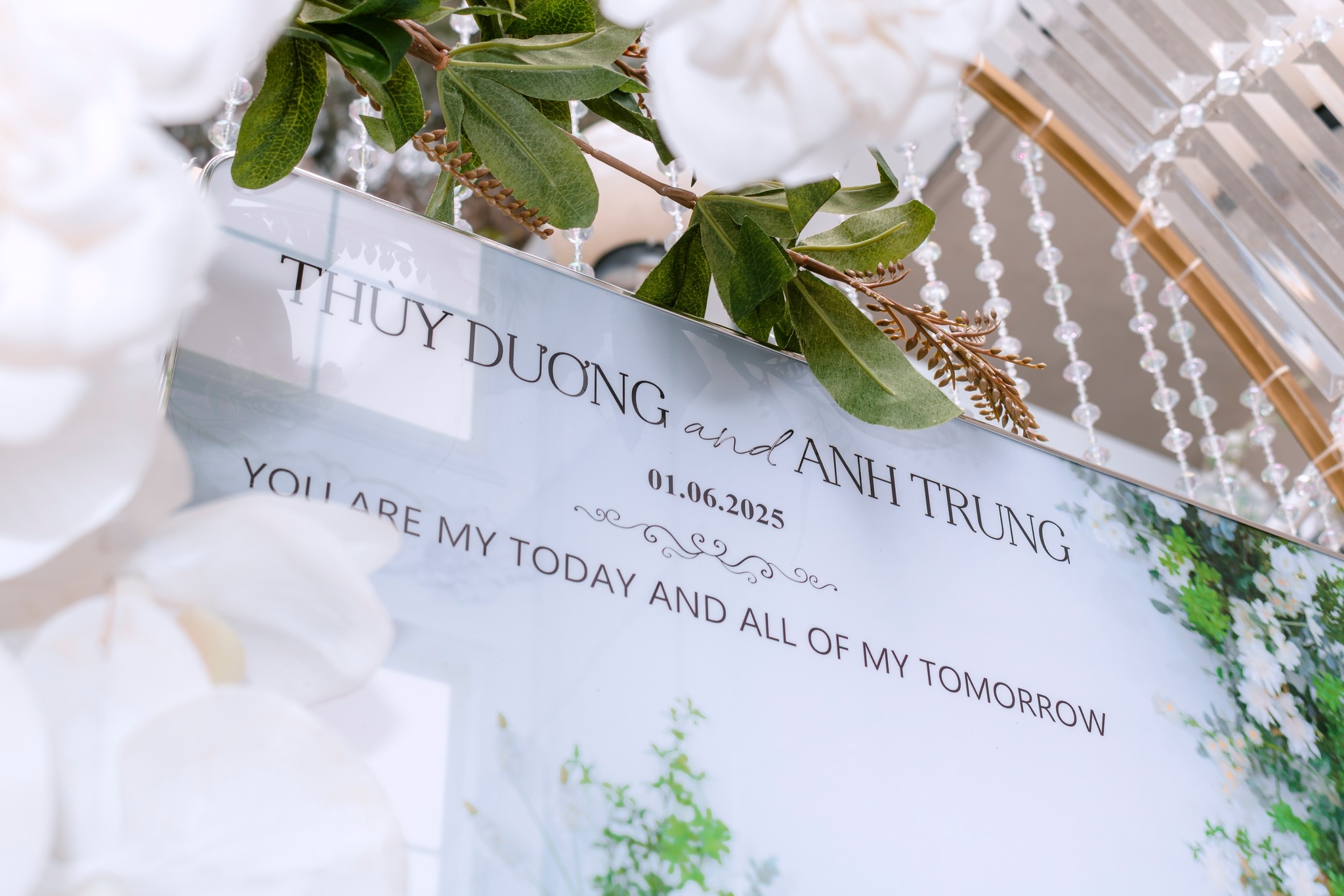 ảnh cưới của thùy dương và anh trung