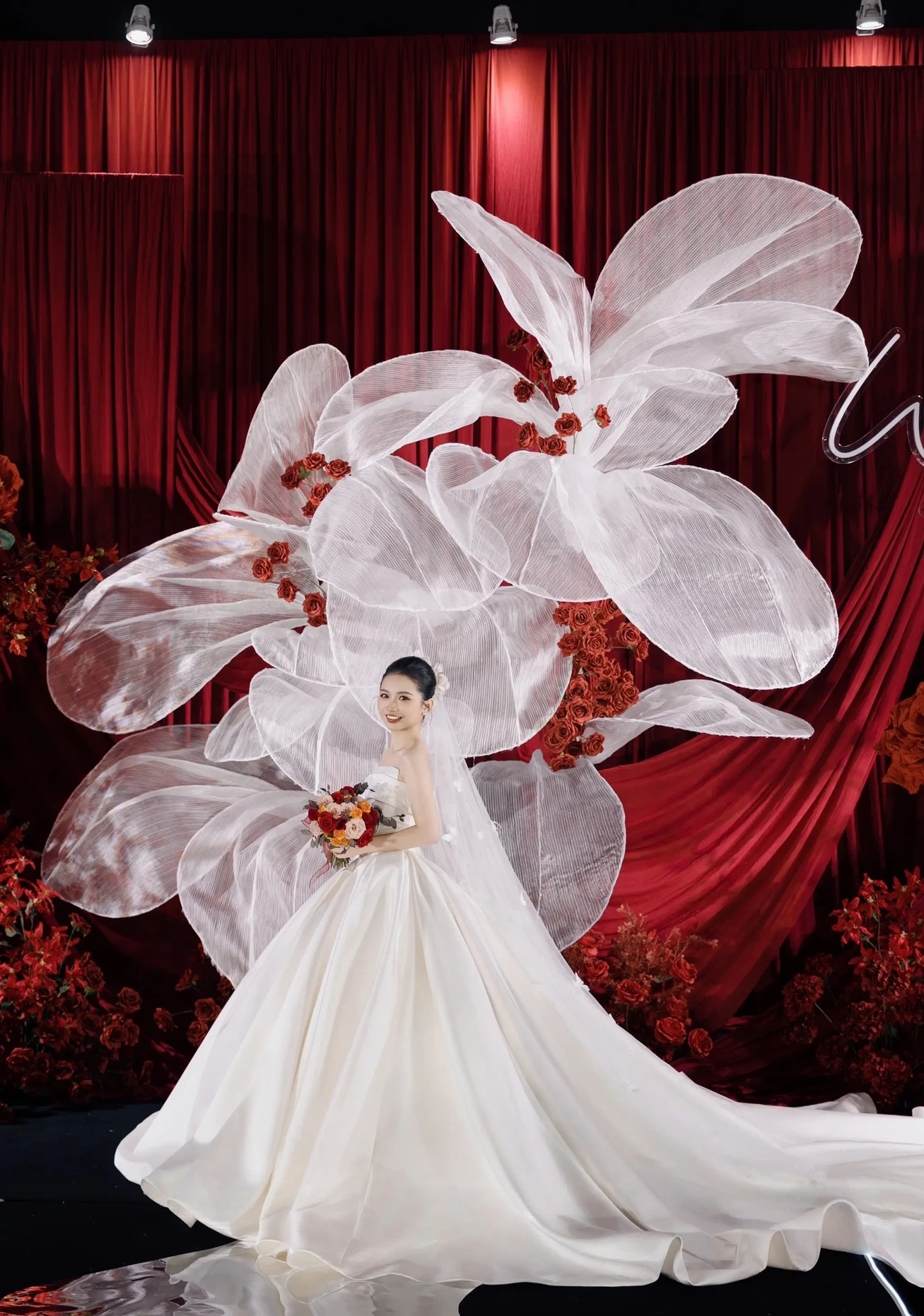 cô dâu trước decor cực đẹp tại sun palace