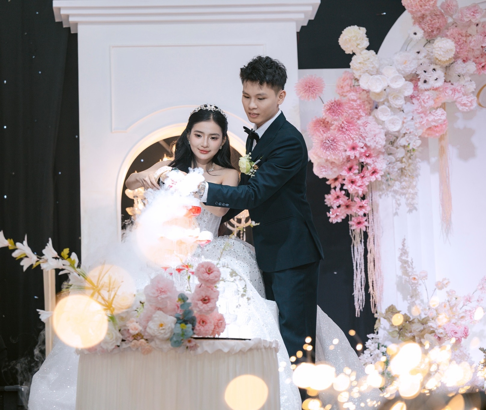 rót rượu uyên ương