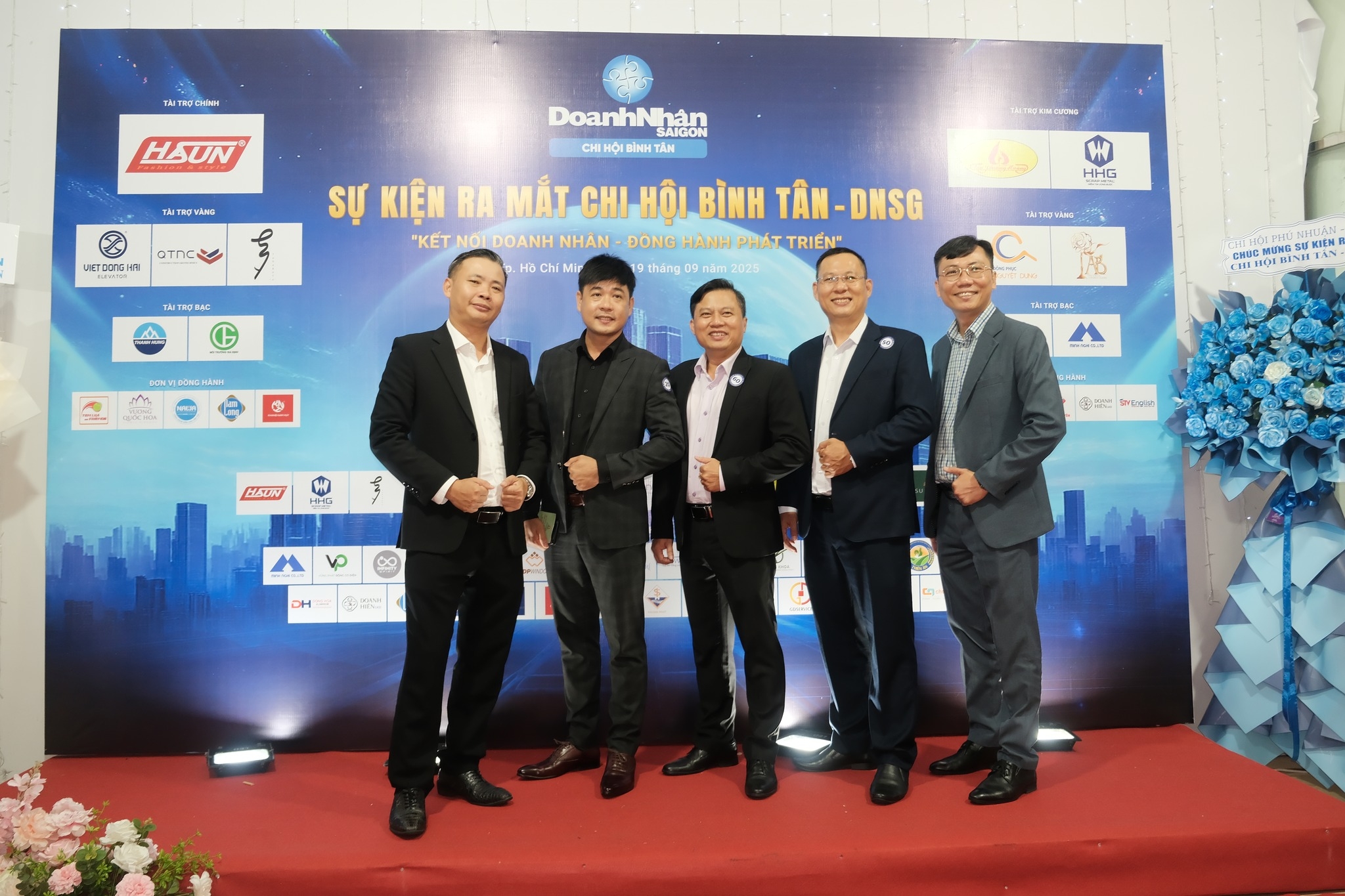 Lễ Ra Mắt Chi Hội Doanh Nhân Bình Tân